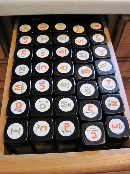 Show me your spice drawer