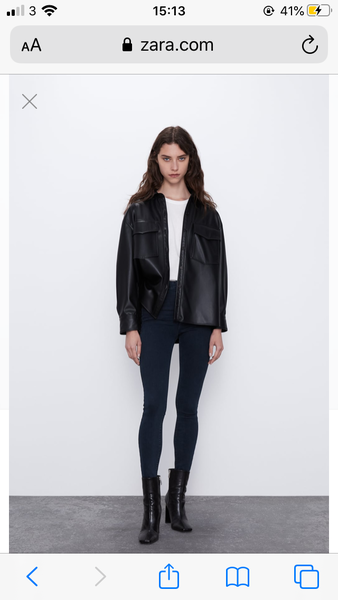 Jeggings with zip and button