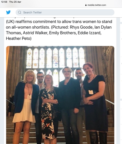 Labour phone canvasser whingeing about transphobia