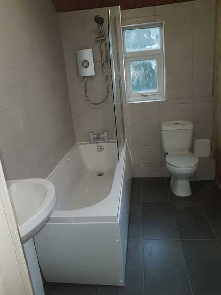 Cost of new bathroom.