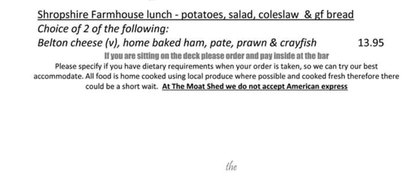 whatever happened to the ploughman's lunch?