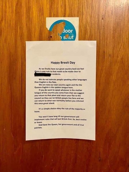 To find SOME Brexiteer gloating embarrassing?