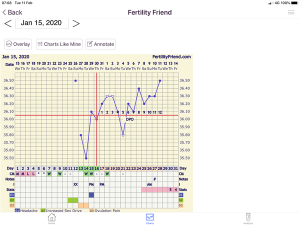BBT charts