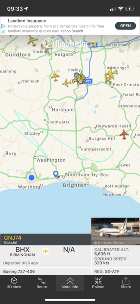 Flight Radar 24 fans