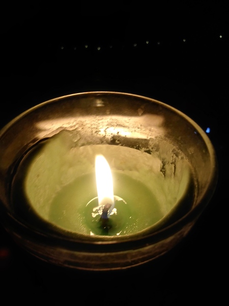 Candle lighting for GoJetterBoy