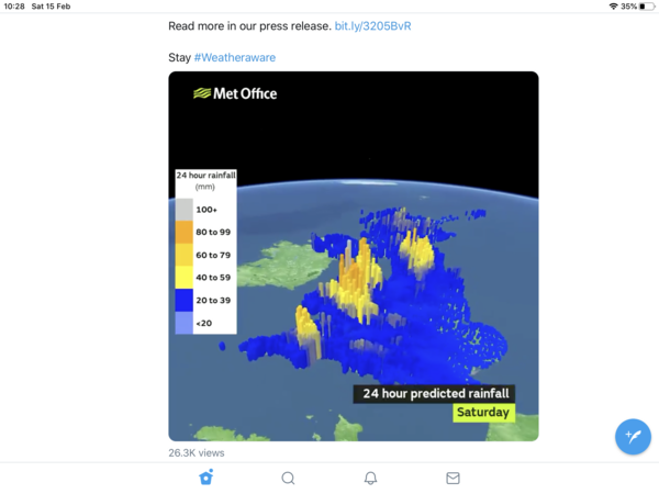 Storm Dennis thread - forecasts and reports