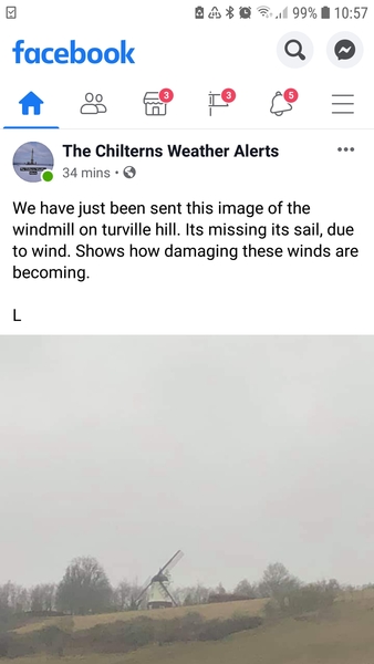 Storm Ciara forecasts and reports