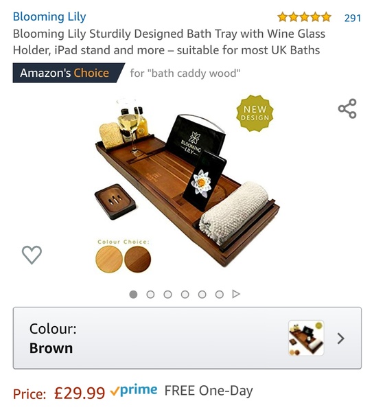 Aibu to be excited about my bath?