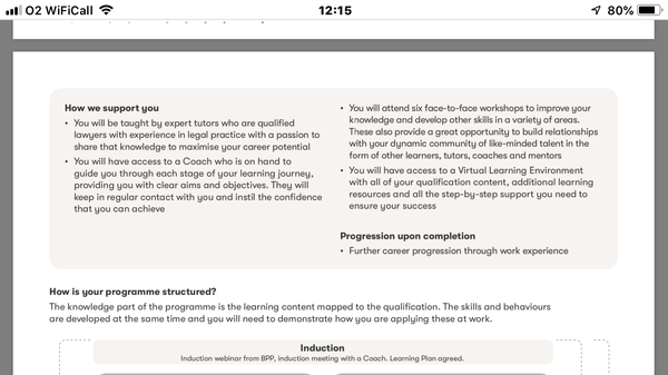 Solicitor apprenticeship
