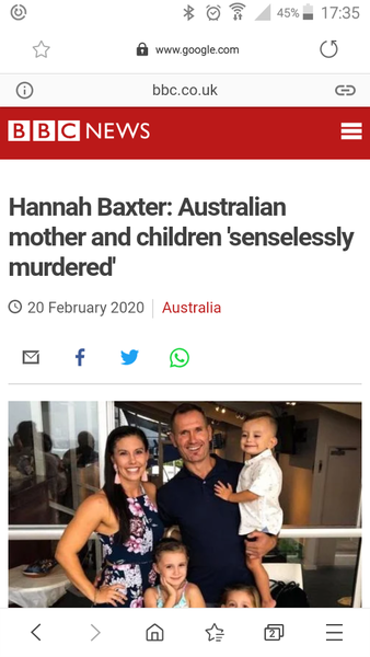 To be terrified by the Australian rugby coach setting his family on fire?