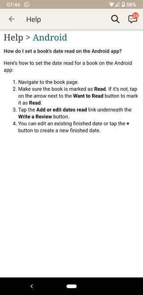 Trying to add books on Goodreads