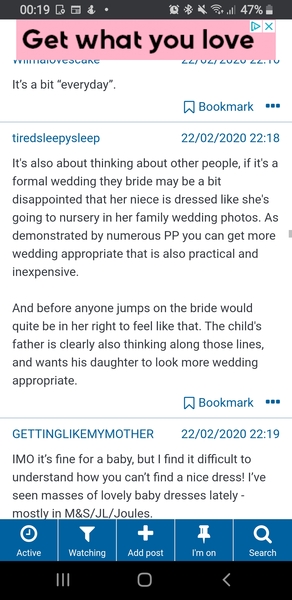 Site sticking on mobile