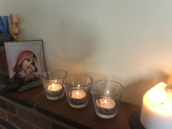 Candle lighting for GoJetterBoy