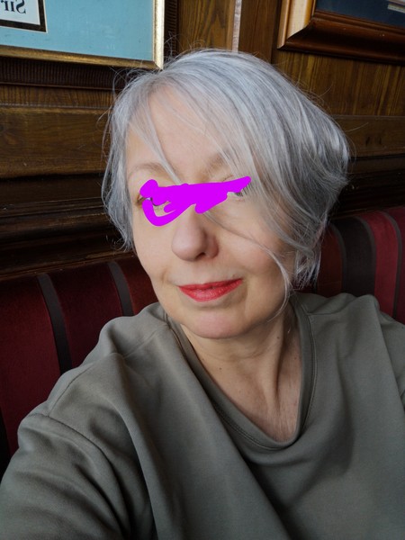 Grey hair boredom