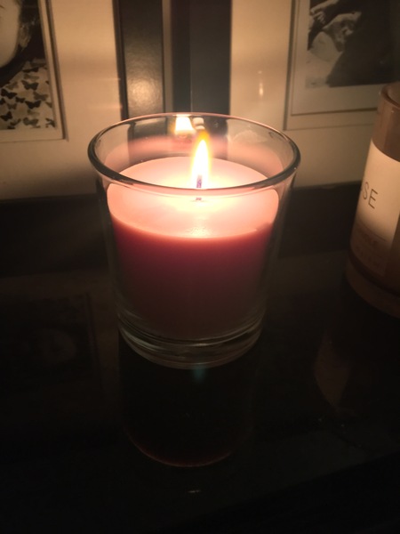 Candle lighting for GoJetterBoy