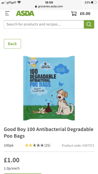 Why am I the only one holding used poo bags?