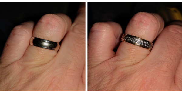 If you only have a wedding band and not an engagement ring...
