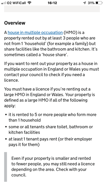 House of multiple occupancy