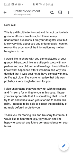 Should I send this letter?