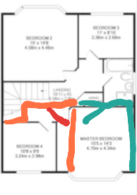 Changing upstairs layout