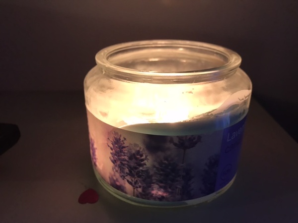 Candle lighting for GoJetterBoy