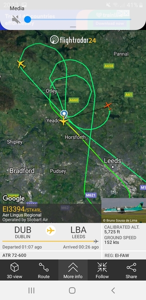 Flight Radar 24 fans