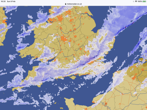 Storm Ciara forecasts and reports