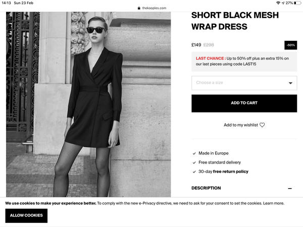 Age 49- is this dress too short?