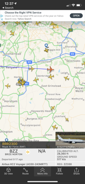 Flight Radar 24 fans