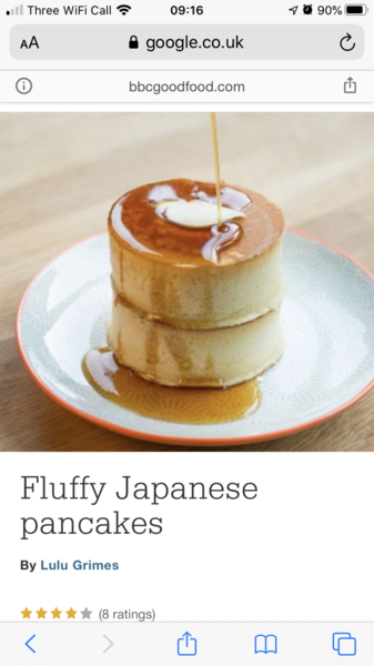 To think if you don't give your kids pancakes