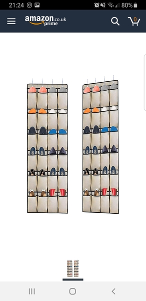 DC clothes organiser for outfits for the week