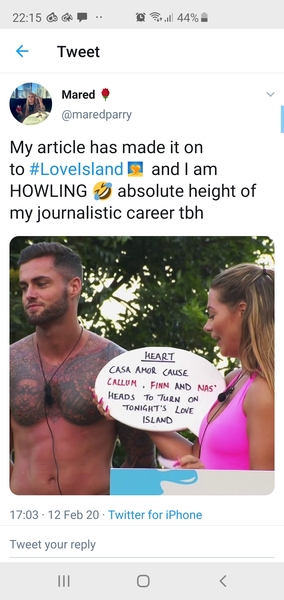 Love Island 7- bye Nasty Nas!