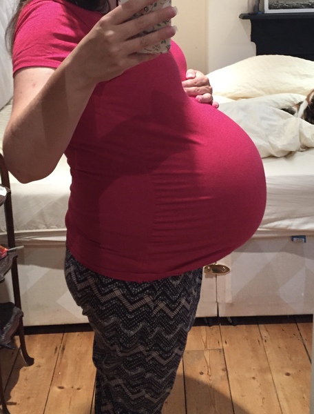 Worried my bump is too big for 16.4 wks - WARNING PHOTO