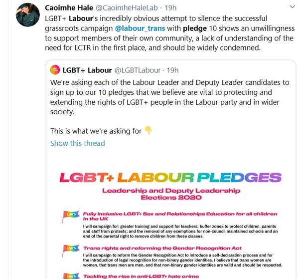 Keir Starmer has now signed the 'trans pledge