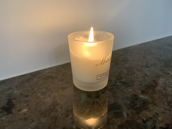 Candle lighting for GoJetterBoy