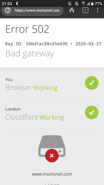 No internet connection again