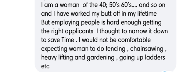 To be annoyed by this sexist job advert?