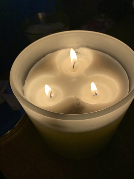 Candle lighting for GoJetterBoy