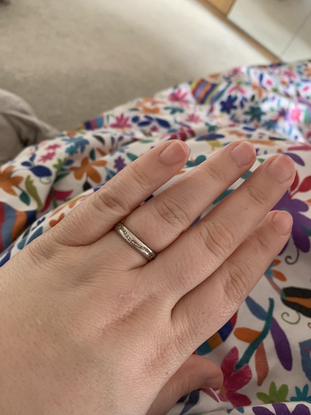 If you only have a wedding band and not an engagement ring...