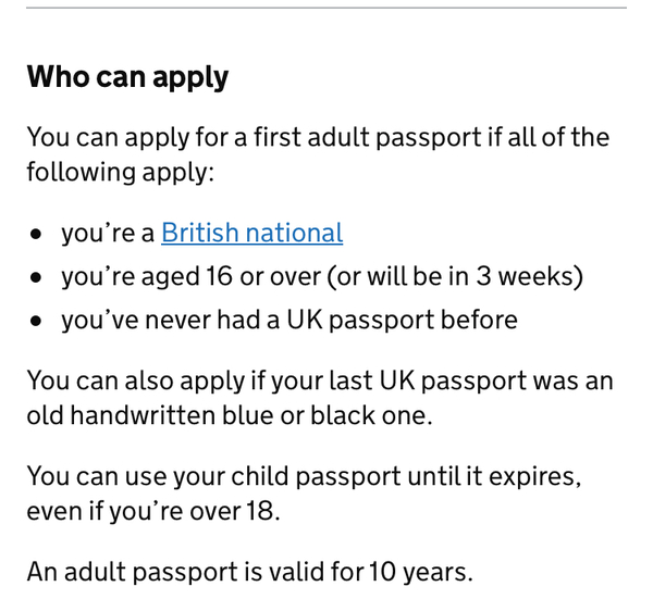 to think old passports were black, not blue