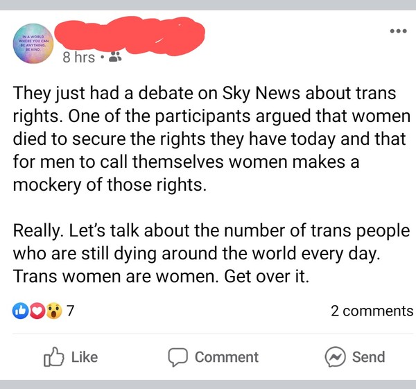 So much confusion over transgender issues
