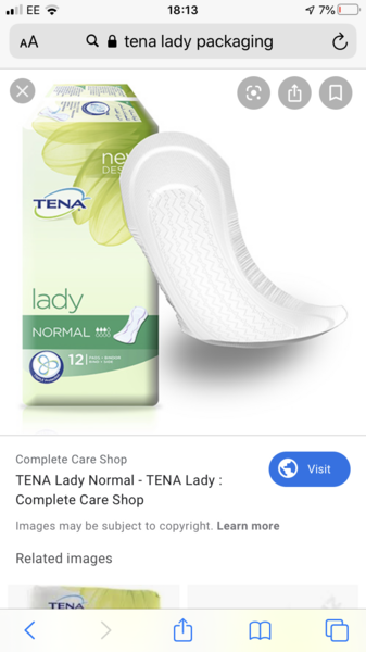 What sanitary towel is this?