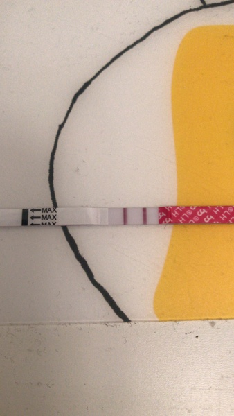 CD16- darker opk but no positive... help
