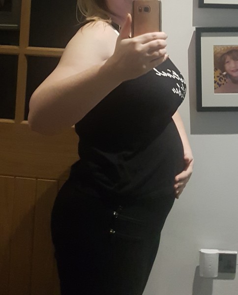 When did you start to ‘look’ pregnant? Pic of me at 15w!