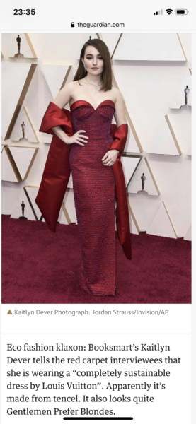 The glitz and glamour of the Oscars...