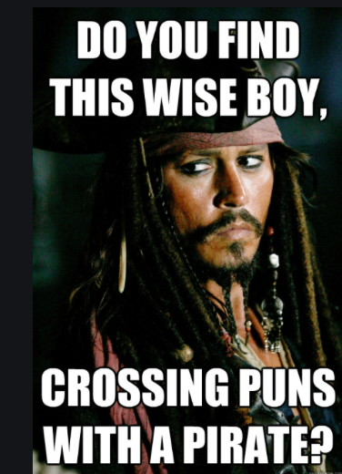 To refuse to send my child to a pirate party