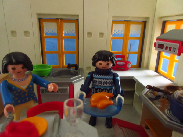 It's St Valentine's Day for the Playmobil people in our house...