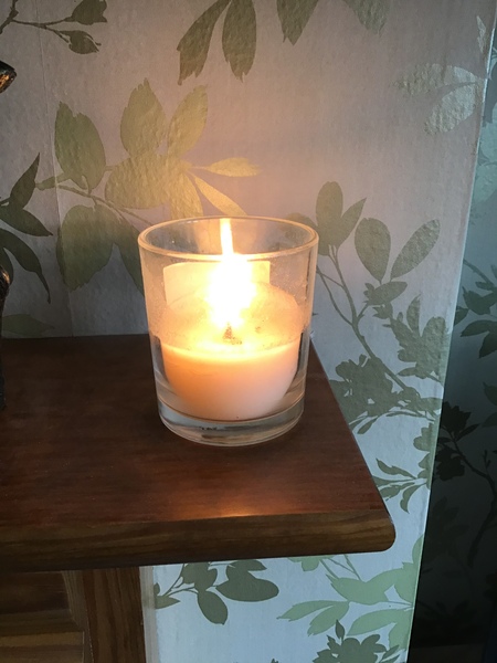 Candle lighting for GoJetterBoy