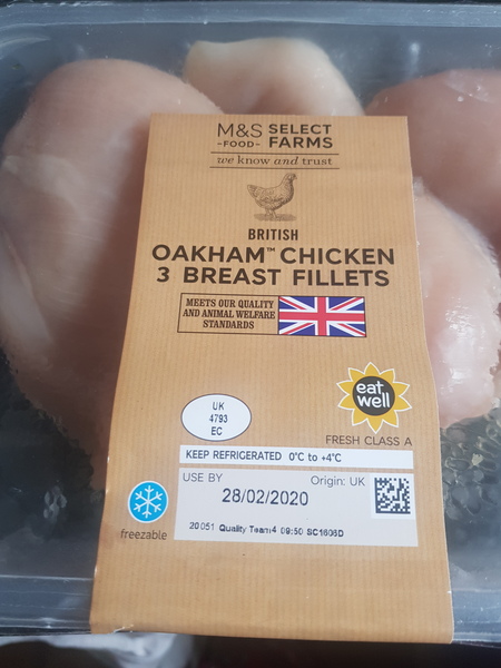 Chicken breast use by 28 Feb, ok to cook?
