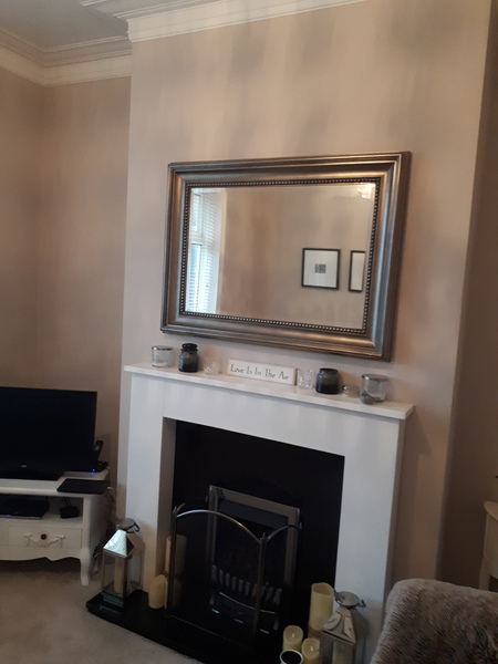 Overmantle mirrors